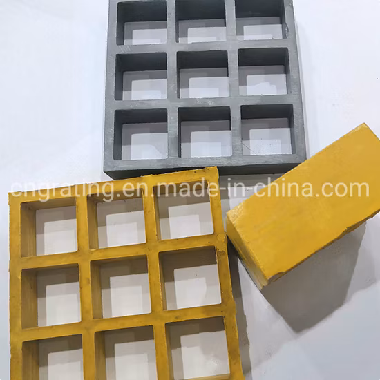 木のデッキのための反スリップ FRP の平らなガラス繊維の格子