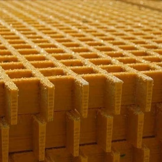 FRP 格子価格グレー色 GRP FRP メッシュ グリッド床歩行格子販売のため