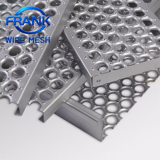 ダイヤモンド穴アルミニウム グリップ ストラット滑り止め安全格子